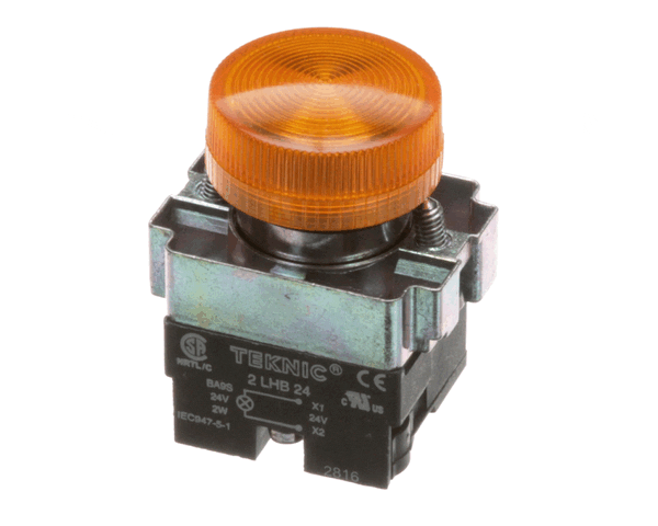 Meiko 9208752 24V Light Body, W/ Yellow Lens (MEI9208752) Each