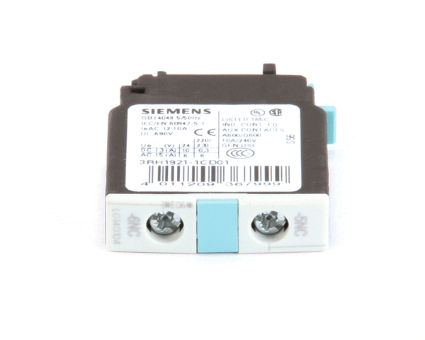 Meiko 9518320 Auxiliary Switch 3Rh1921-1Cd01 (MEI9518320) Each