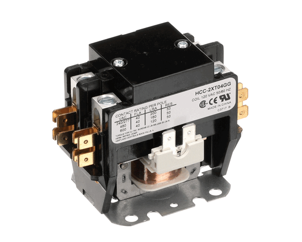 Merco 8076204 Contactor, 120V 40A 2P (MER8076204) Each