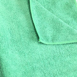 Hospeco® Microfiber Cloth 16x16 200 GSM Half-Fold Green, Pack of 12 (HOSMFC2001616GN) Pack of 12