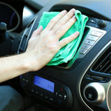 Hospeco® Microfiber Cloth 16x16 200 GSM Half-Fold Green, Pack of 12 (HOSMFC2001616GN) Pack of 12
