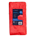 Hospeco® Microfiber Cloth 16x16 300 GSM Half-Fold Red, Pack of 12 (HOSMFC3001616RD) Pack of 12