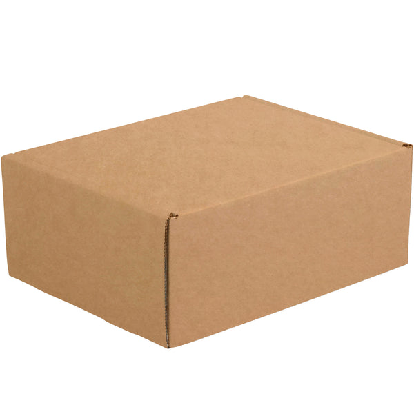 11 1/8 x 8 3/4 x 5" Kraft Deluxe Literature Mailer (MFL1185K) Bundle Of 50