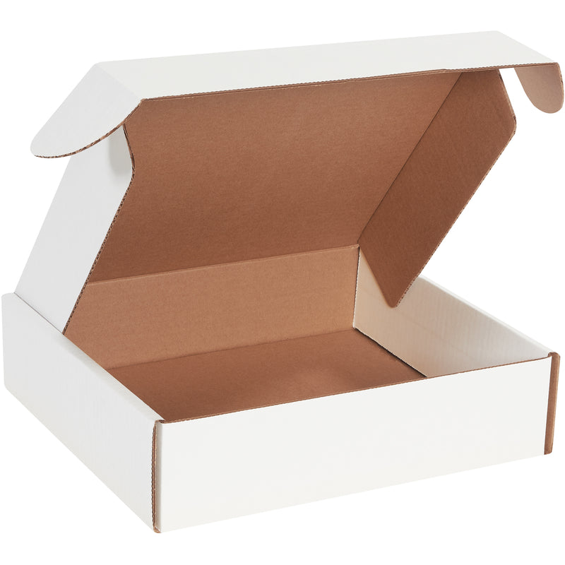 12 x 11 x 3" White Deluxe Literature Mailers (MFL12113) Bundle Of 50