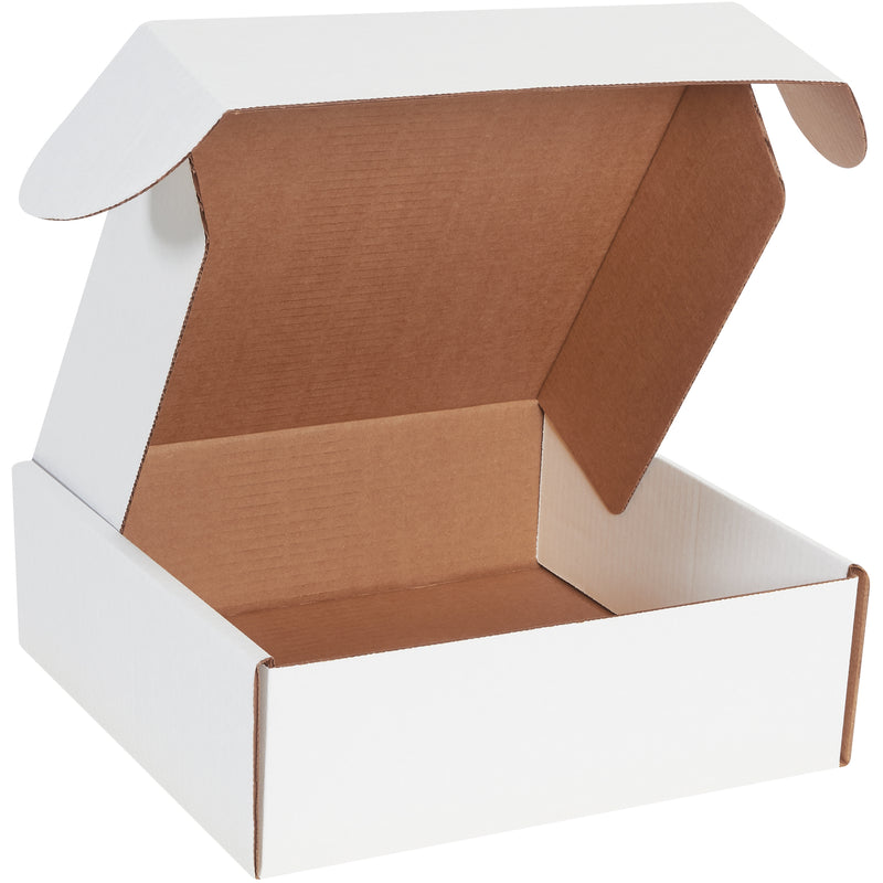 12 x 12 x 4" White Deluxe Literature Mailers (MFL12124) Bundle Of 50