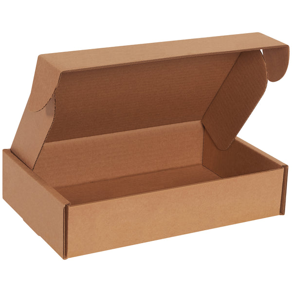 12 x 8 x 2 3/4" Kraft Deluxe Literature Mailers (MFL1282K) Bundle Of 50