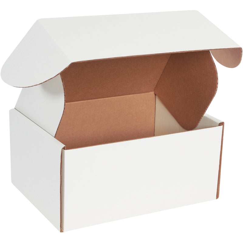 12 1/8 x 9 1/4 x 6" White Deluxe Literature Mailers (MFL1296) Bundle Of 50