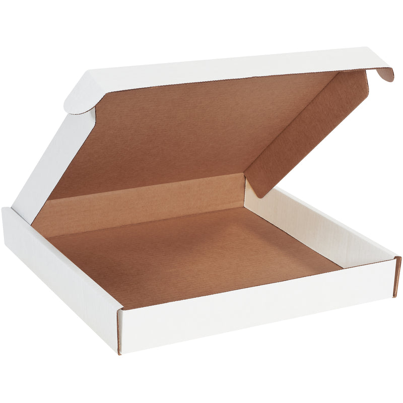 14 x 14 x 2" White Deluxe Literature Mailers (MFL14142) Bundle Of 50