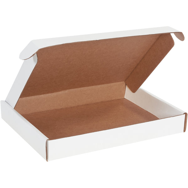 15 1/8 x 11 1/8 x 2" White Deluxe Literature Mailers (MFL15112) Bundle Of 50