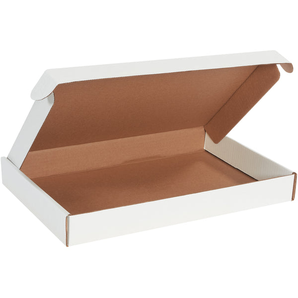17 1/8 x 11 1/8 x 2" White Deluxe Literature Mailers (MFL17112) Bundle Of 50