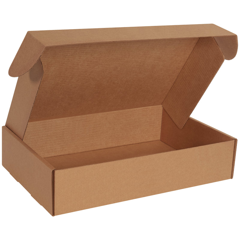 17 1/8 x 11 1/8 x 4" Kraft Deluxe Literature Mailer (MFL17114K) Bundle Of 50