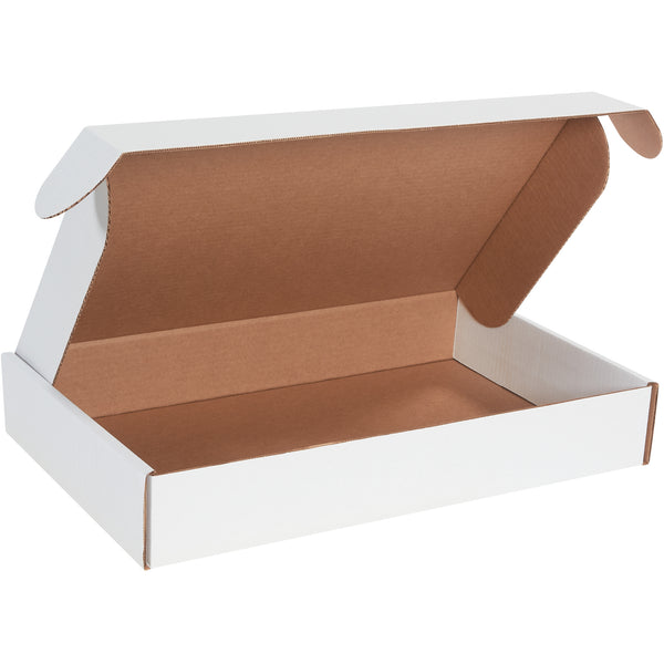 19 x 12 x 3" White Deluxe Literature Mailers (MFL19123) Bundle Of 25