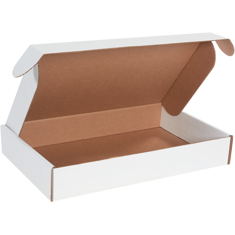 19 x 12 x 3" White Deluxe Literature Mailers (MFL19123) Bundle Of 25