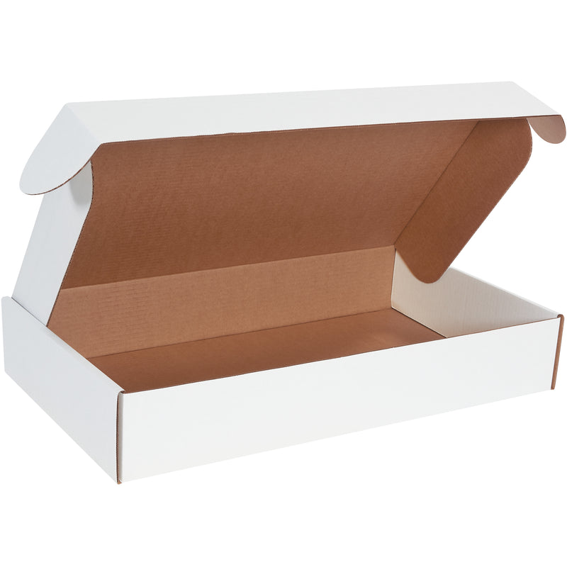 24 x 14 x 4" White Deluxe Literature Mailers (MFL24144) Bundle Of 25