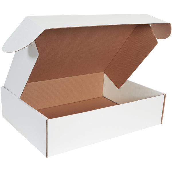 24 x 18 x 6" White Deluxe Literature Mailers (MFL24186) Bundle Of 25