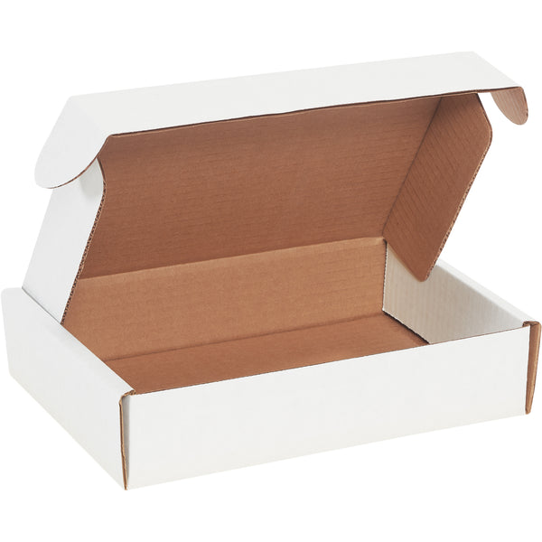 9 x 6 1/4 x 2" White Deluxe Literature Mailers (MFL962) Bundle Of 50