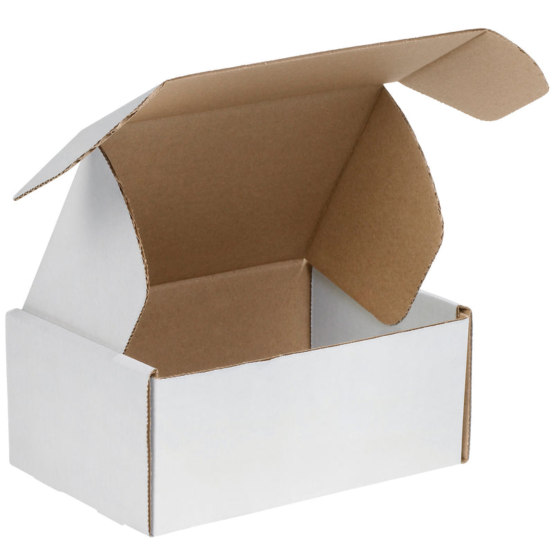 9 x 6 1/4 x 4" White Deluxe Literature Mailers (MFL964) Bundle Of 50