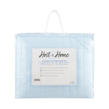 Arkwright Home® Host & Home Brushed Microfiber Quilt Set, King, Light Blue, 4/Case (MFQT-KSET-LB) Case of 4