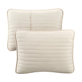 Arkwright Home® Host & Home Brushed Microfiber Quilt Set, Queen, Taupe, 4/Case (MFQT-FQSET-TP) Case of 4