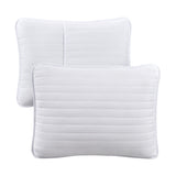Arkwright Home® Host & Home Brushed Microfiber Quilt Set, Twin, White, 4/Case (MFQT-TWSET-WH) Case of 4