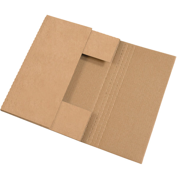 15 x 11 1/8 x 2" Kraft Easy-Fold Mailers, Bundle Of 50 Bundle Of 50