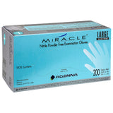 Safety Zone® Nitrile Powder Free 4 mil Exam Gloves, Blue, Lrg, Case of 2000 (SZNMIR166) Case of 2000
