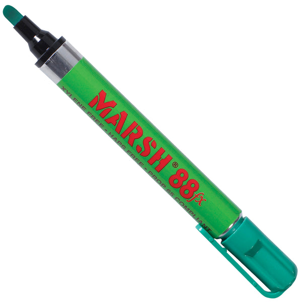 Green Marsh® 88fx Metal Paint Markers, Case Of 12 Case Of 12