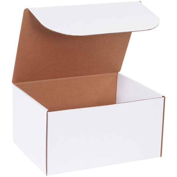 12 1/8 x 9 1/4 x 6 1/2" White Literature Mailers (ML1296) Bundle Of 50