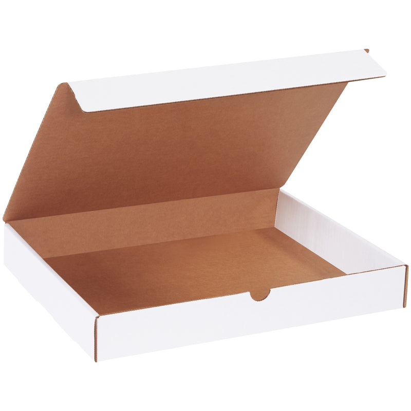 14 1/4 x 11 1/4 x 2" White Literature Mailers (ML14112) Bundle Of 50
