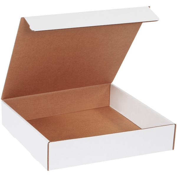 14 x 14 x 3" White Literature Mailers, Bundle Of 50 Bundle Of 50