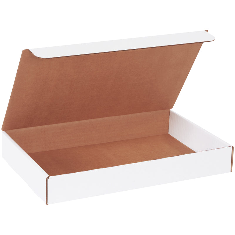 14 1/8 x 8 3/4 x 2" White Literature Mailers (ML1482) Bundle Of 50