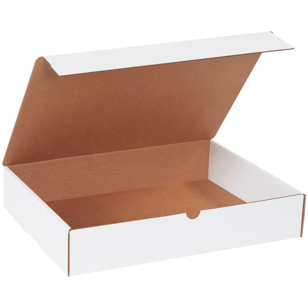 16 x 12 x 3" White Literature Mailers, Bundle Of 50 Bundle Of 50