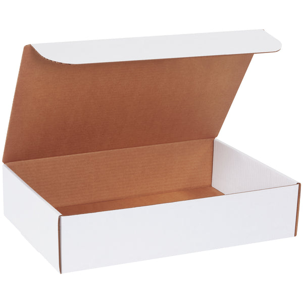 17 1/4 x 11 1/4 x 4" White Literature Mailers, Bundle Of 25 Bundle Of 25