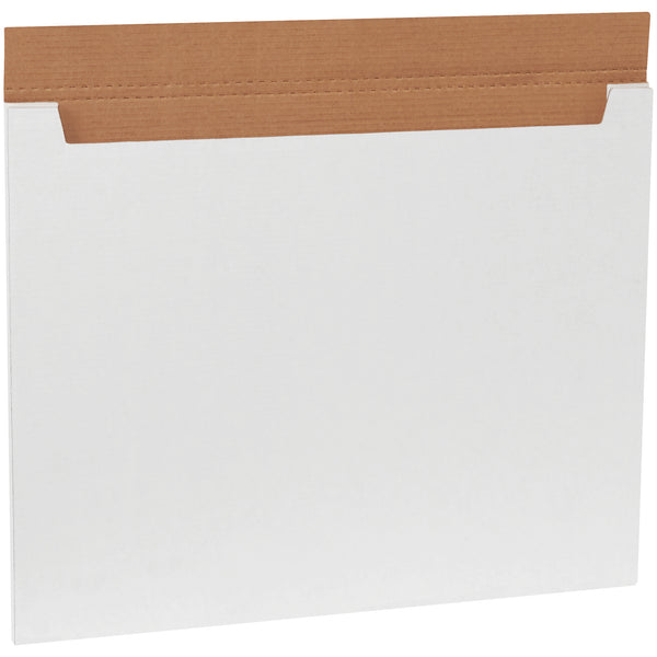 28 x 22 x 1/4" White Jumbo Fold-Over Mailers (ML28221) Bundle Of 20
