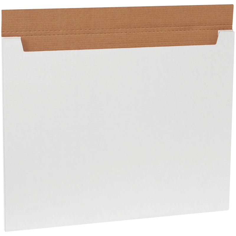 28 x 22 x 1/4" White Jumbo Fold-Over Mailers (ML28221) Bundle Of 20