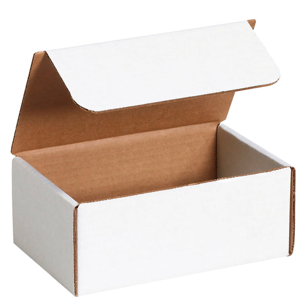 7 1/8 x 4 1/2 x 3" White Literature Mailers (ML743) Bundle Of 50
