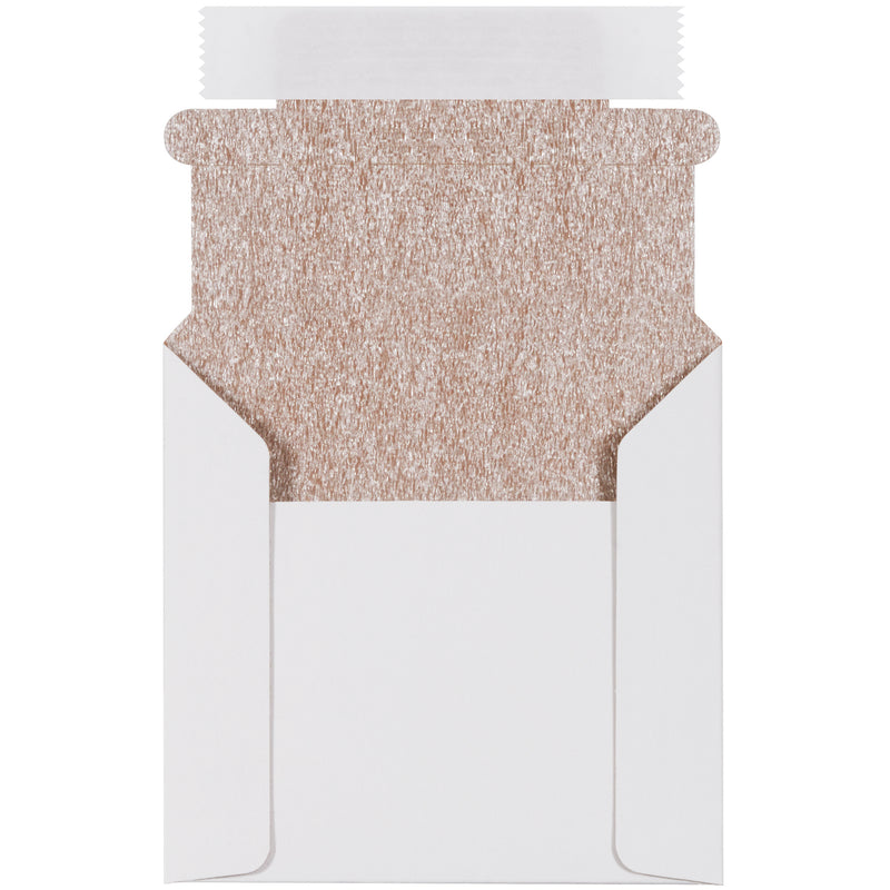 5 1/8 x 5" Foam Lined White CD Mailers (MM1150) Case Of 100
