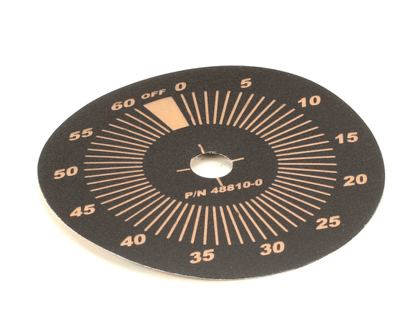 Montague 48810-0 Overlay, 60Hz Timer (MON48810-0) Each