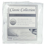 Arkwright Home® Classic Mattress Pad, King, Case of 8 (MP-CL-KG-CS) Case of 8