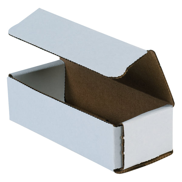 6 x 2 1/2 x 1 3/4" White Corrugated Mailers (MRX2L) Bundle Of 50