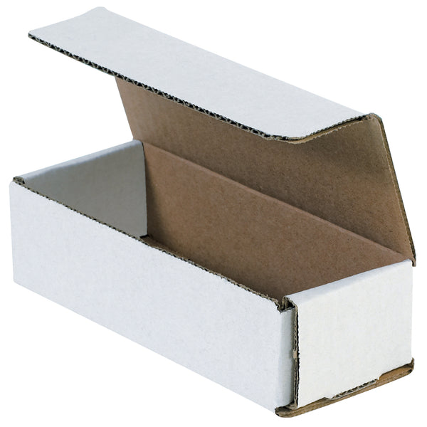 6 1/2 x 2 1/2 x 1 3/4" White Corrugated Mailers (MRX2X) Bundle Of 50