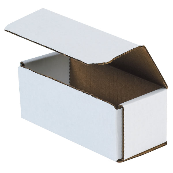 6 x 2 1/2 x 2 3/8" White Corrugated Mailers (MRX3L) Bundle Of 50