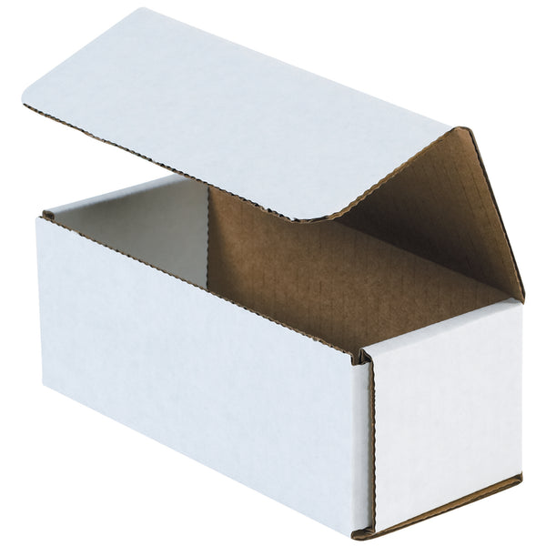 6 1/2 x 2 3/4 x 2 1/2" White Corrugated Mailers (MRX3X) Bundle Of 50