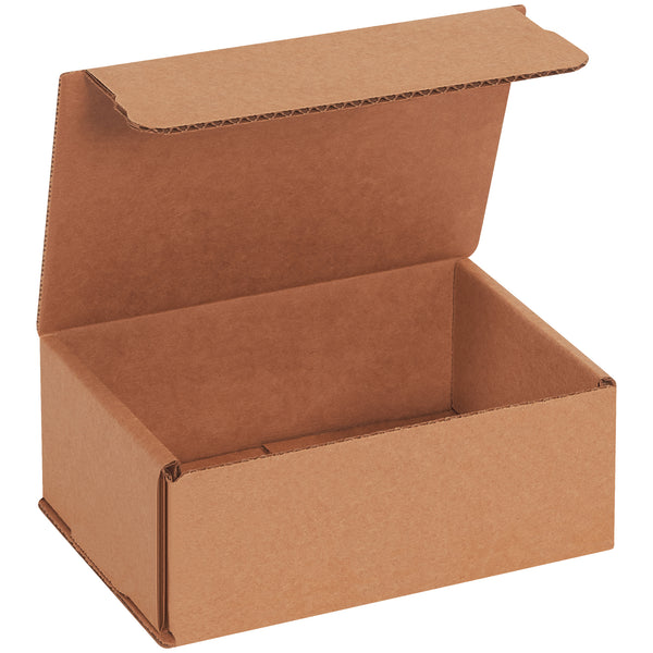 6 1/2 x 4 1/2 x 2 1/2" Kraft Corrugated Mailers (MRX5XK) Bundle Of 50