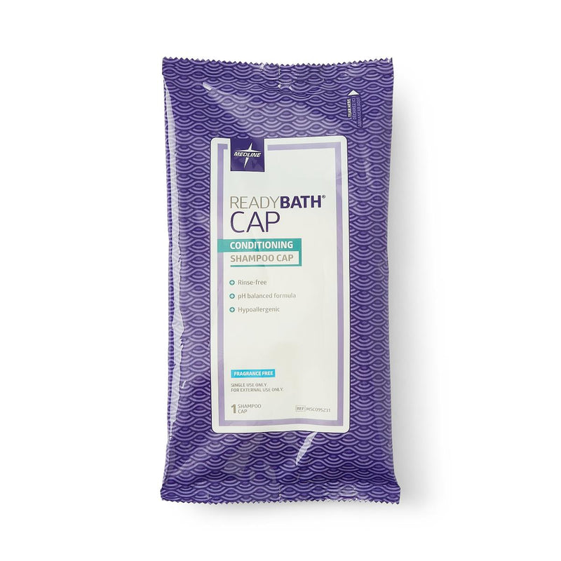 ReadyBath Rinse-Free Conditioning Shampoo Caps, Fragrance Free, 1 EA (MSC095231H) Each