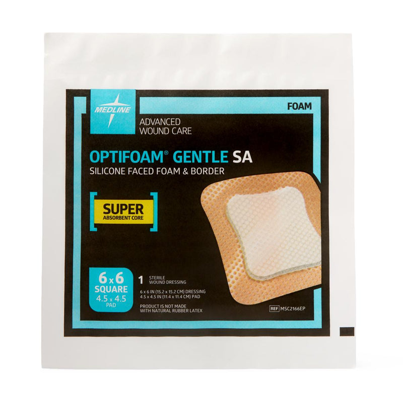 Optifoam Gentle SA Silicone-Faced Foam Dressings, 1/EA (MSC2166EPH) Each