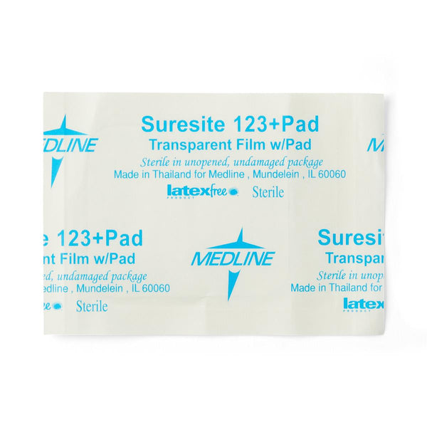 SureSite123+ Pad Transparent Dressings, 2.4" x 2.8", 1/EA  (MSC2603H) Each