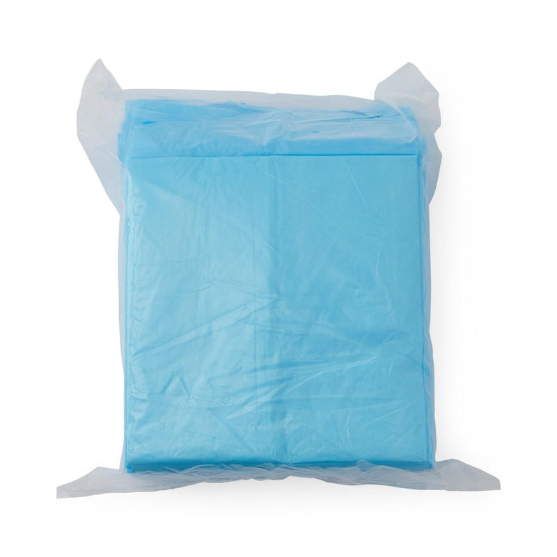 Protection Plus Underpad, Light Absorbency, 23" x 36", Blue, 25/BG (MSC281226CZ) Bag of 25