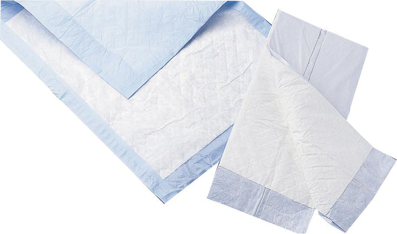 Protection Plus Underpad, Moderate Absorbency, 17" x 24", Blue, 1 EA (MSC281230H) Each