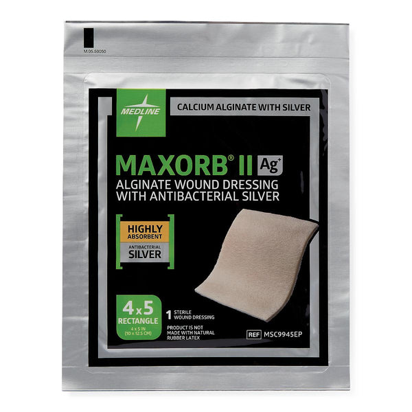 Maxorb II Silver Alginate Dressings, 1/EA (MSC9945EPH) Each